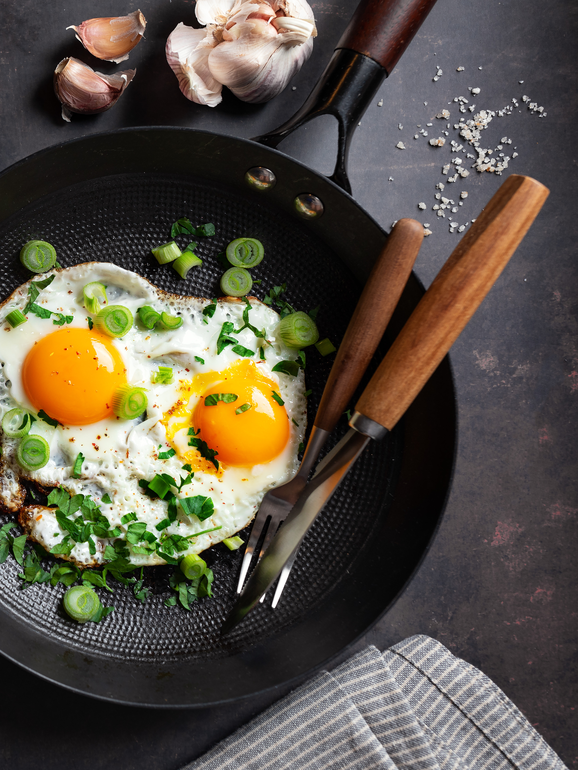 Resepti | Paistetut munat (bullseye) 